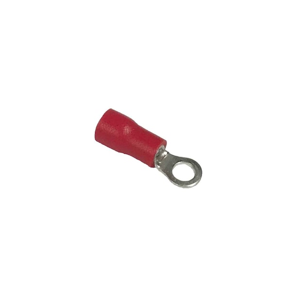 Ring Terminal, PVC Insulated, 100 PK